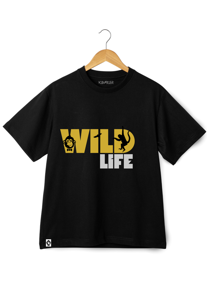 Camiseta Oversized KB - Wild Life Touch