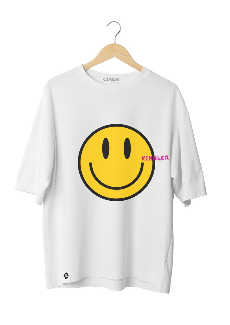 Camiseta Oversized KB - Smile Touch